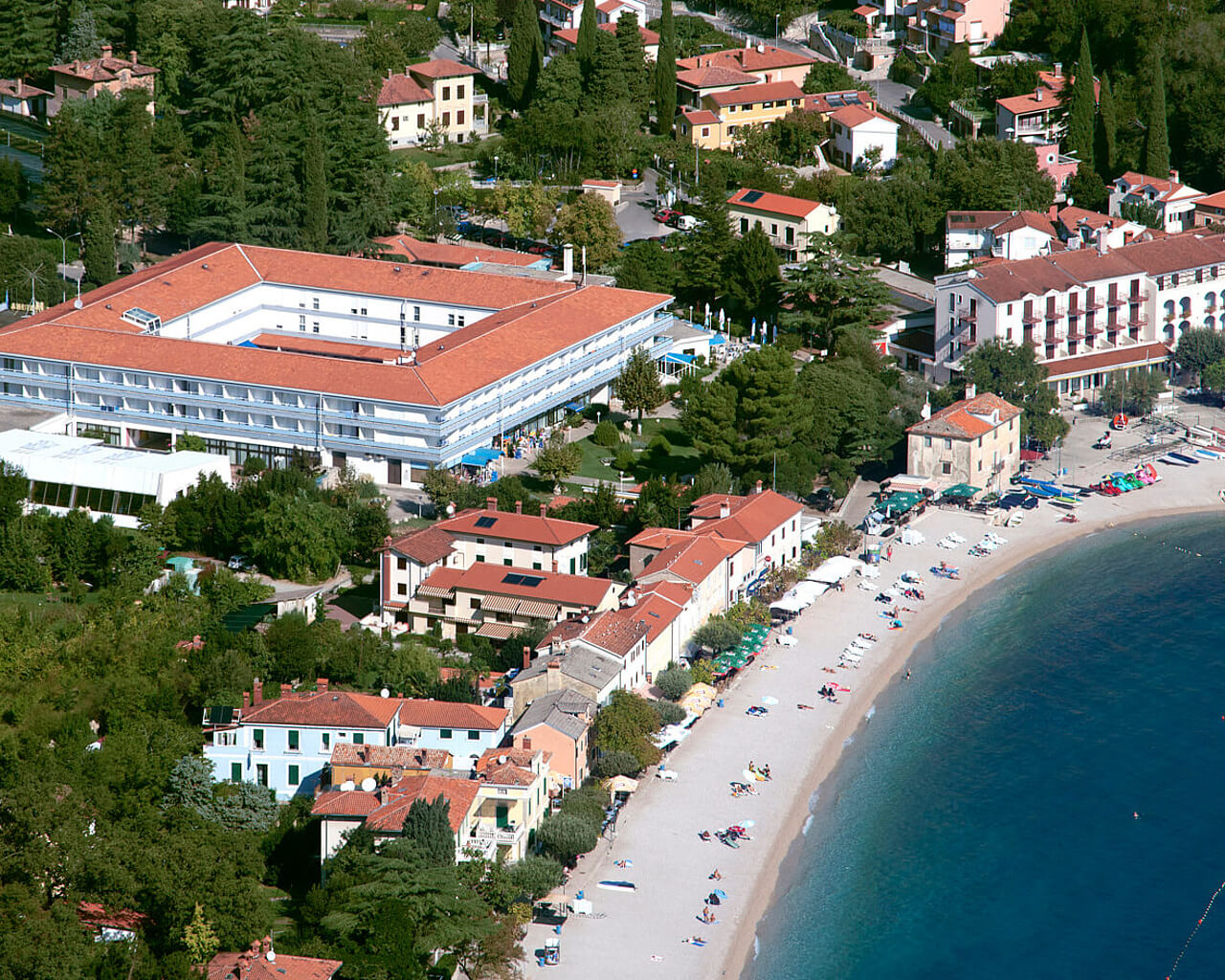 Voyage à l'hôtel Marina, Moscenicka Draga, Kvarner, Croatie