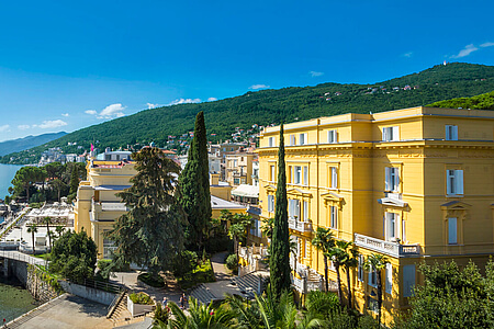 Voyage à l'hôtel Villa Amalia, Opatija, Croatie