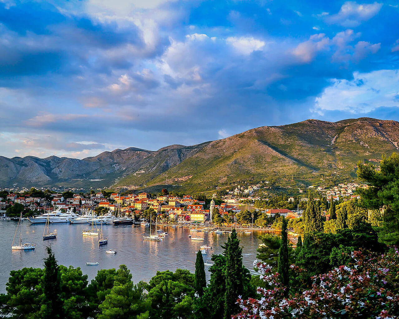 Voyages en Dalmatie, village