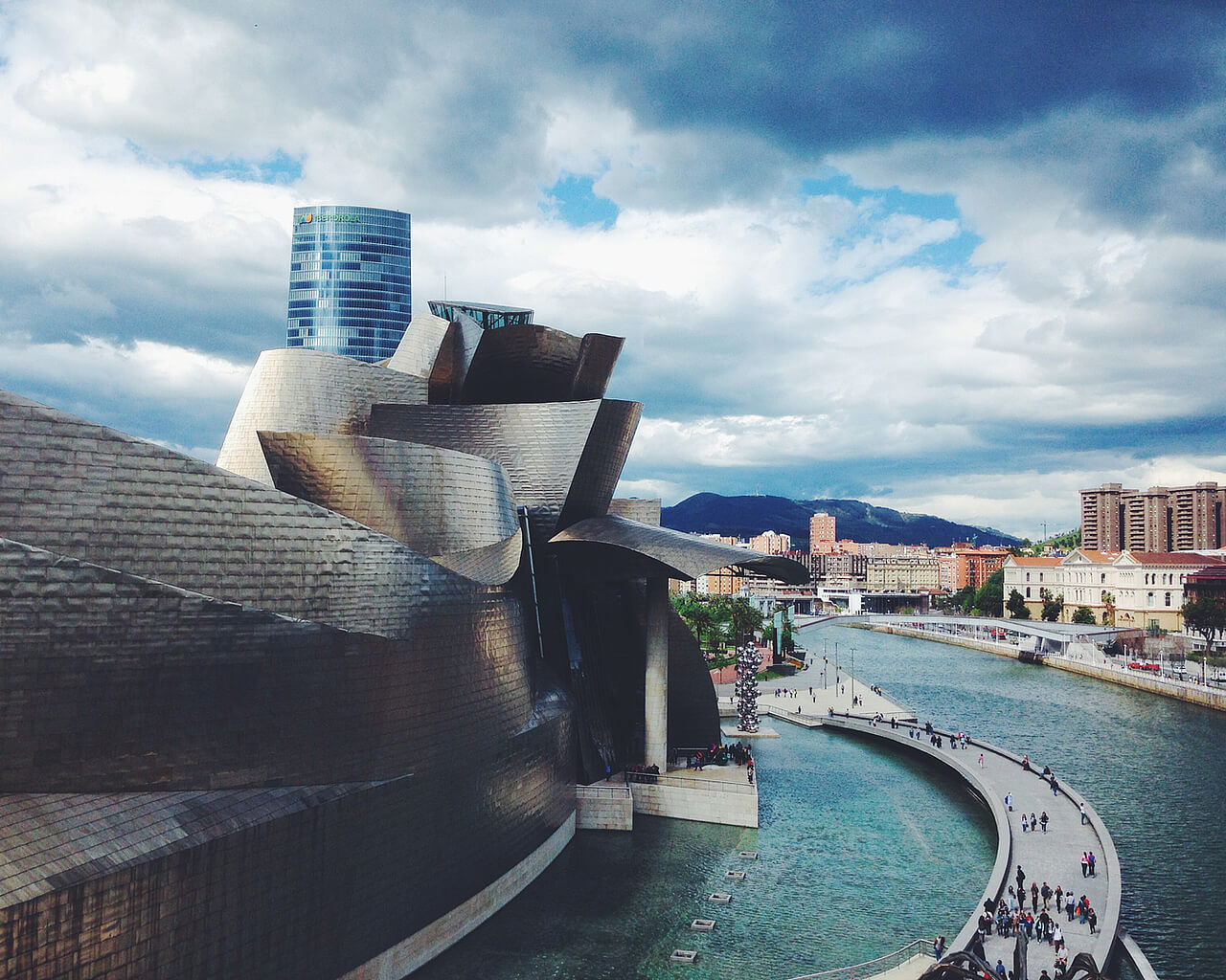 Voyage à Bilbao, Guggenheim, Espagne
