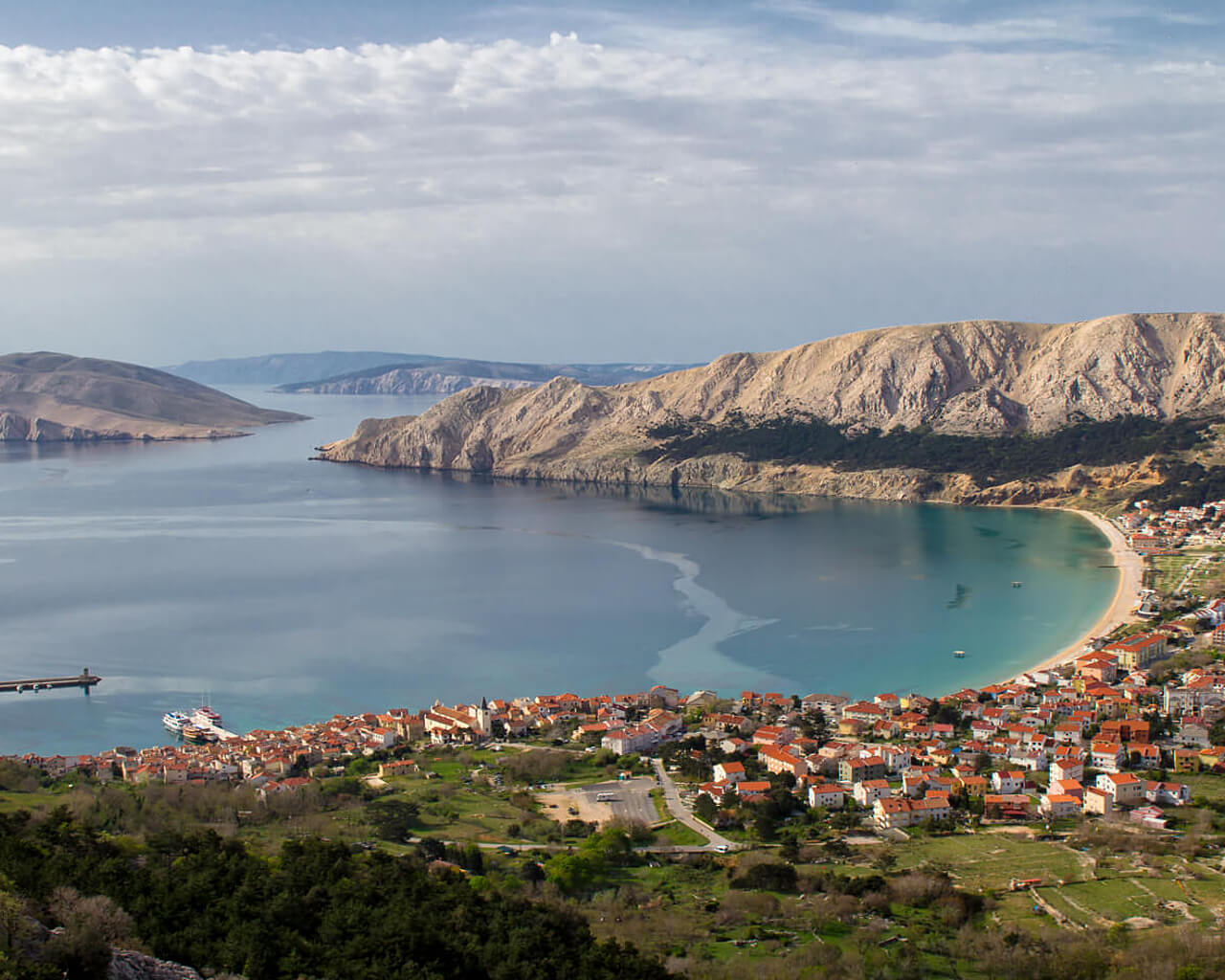 Séjour à Krk, Kvarner, Croatie