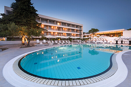 Voyage à l'hôtel Pharos, Hvar, Croatie