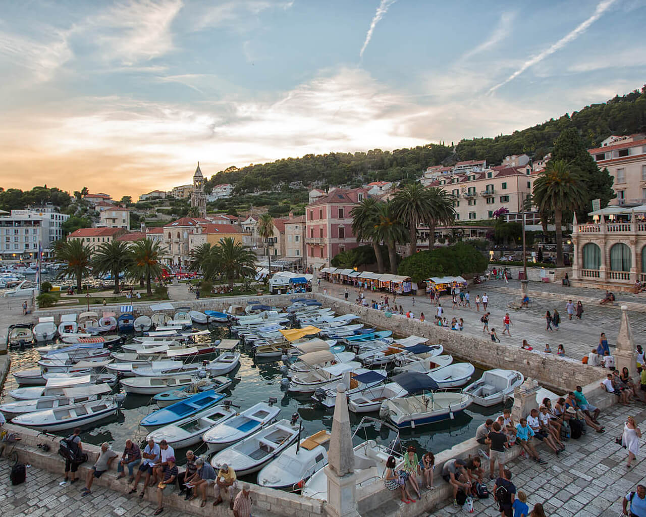 Vacances à Hvar, Dalmatie, Croatie