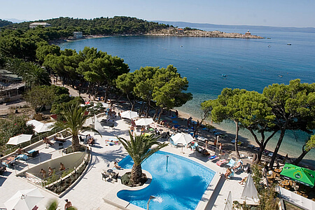 Voyage à l'hôtel Park, Makarska, Croatie