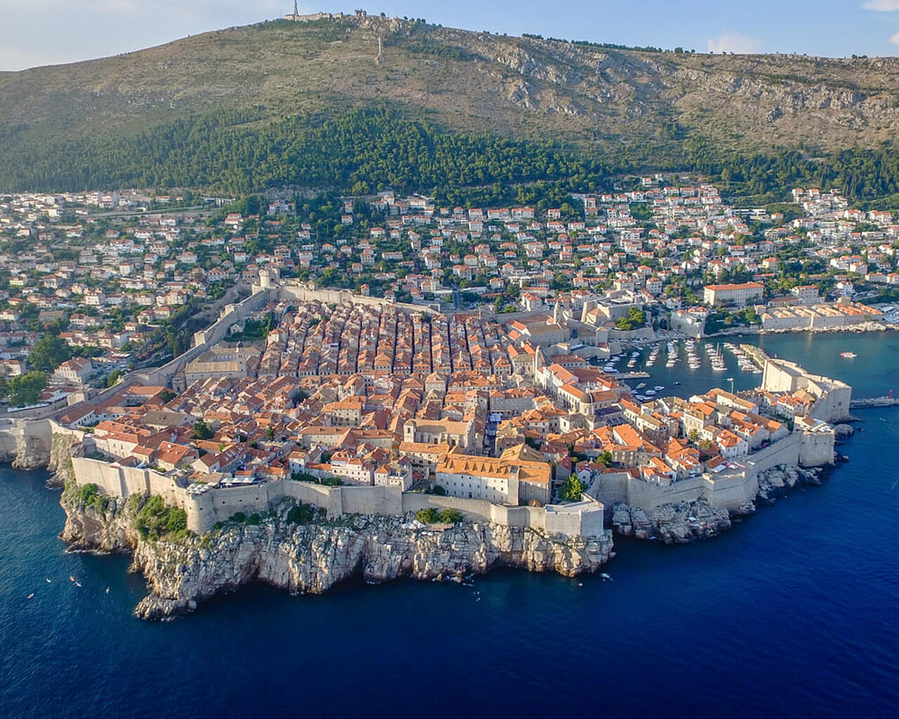Voyage à Dubrovnik, Dalmatie, Croatie