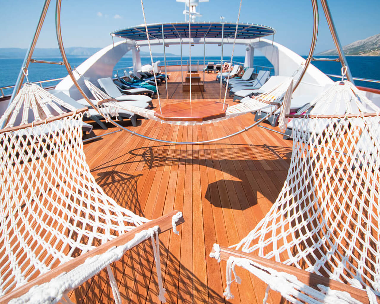 Croisiere en Dalmatie, Croatie, pont