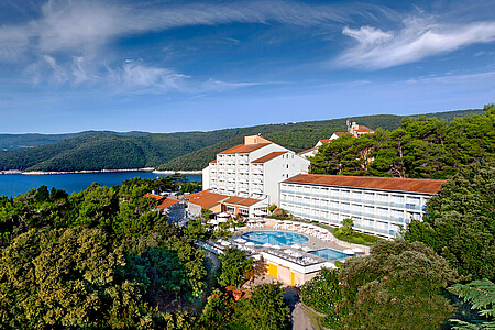Voyage à l'hôtel Miramar à Rabac, Istrie, Croatie