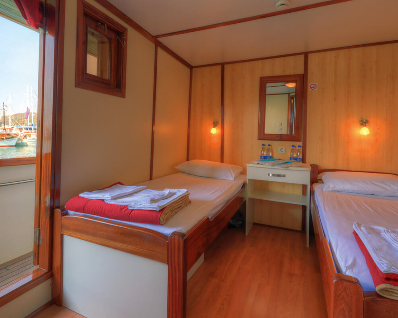 Croisieres en Dalmatie, Croatie, cabine