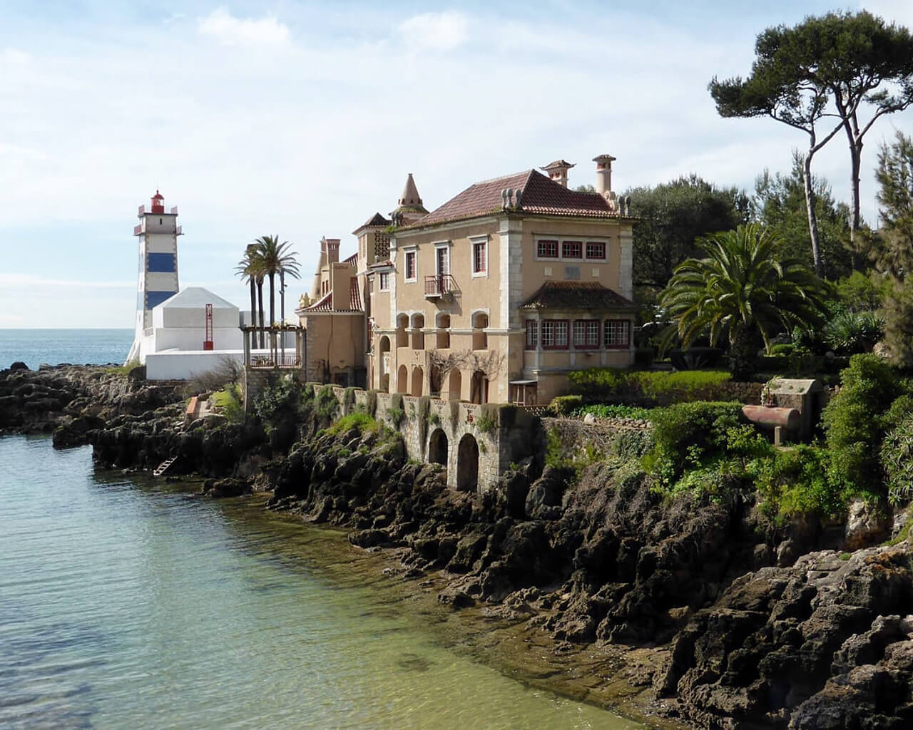Voyages à Cascais, phare, Portugal