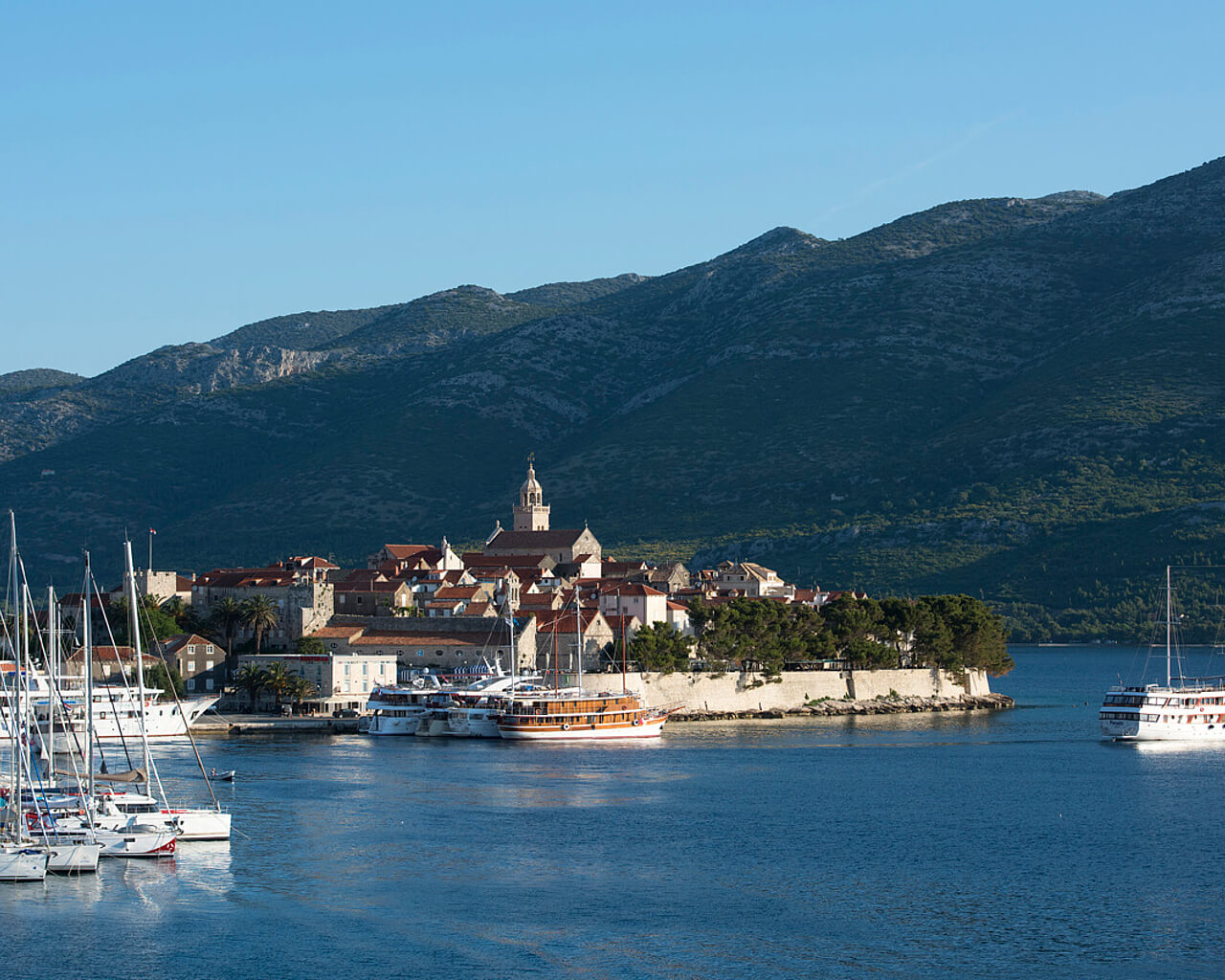 Vacances à Korcula, Dalmatie, Croatie