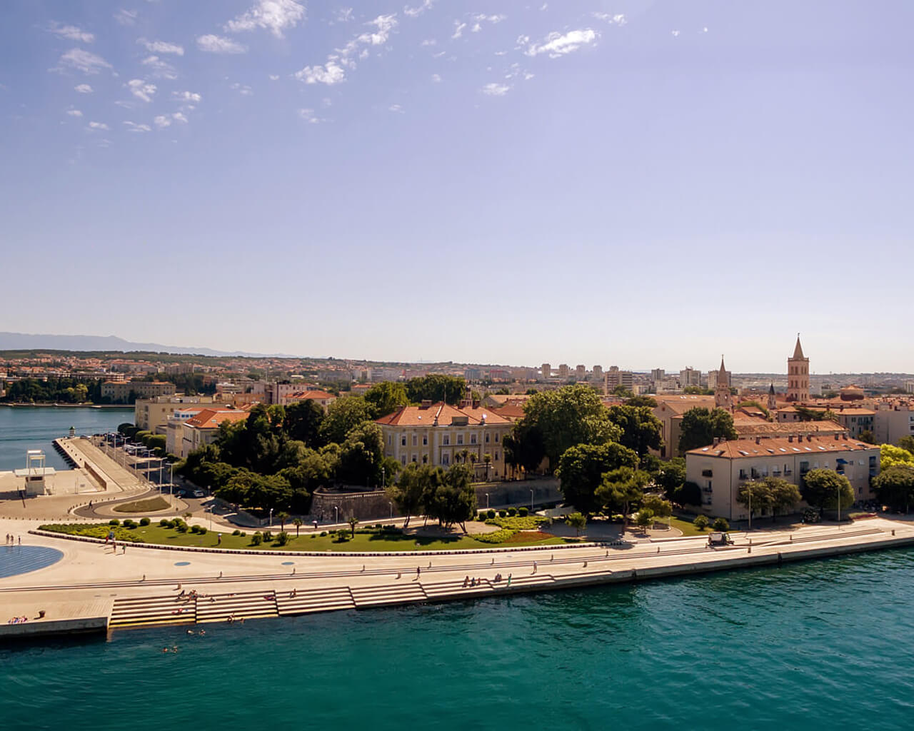 Voyage à Zadar, Dalmatie, Croatie