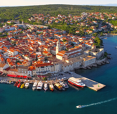 Séjour à Krk, Croatie