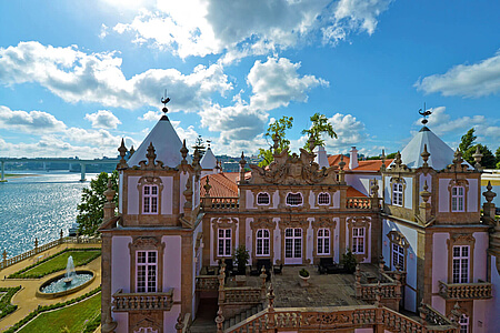 Voyage à l'hôtel Pestana Palacio de Freixo, Porto, Portugal