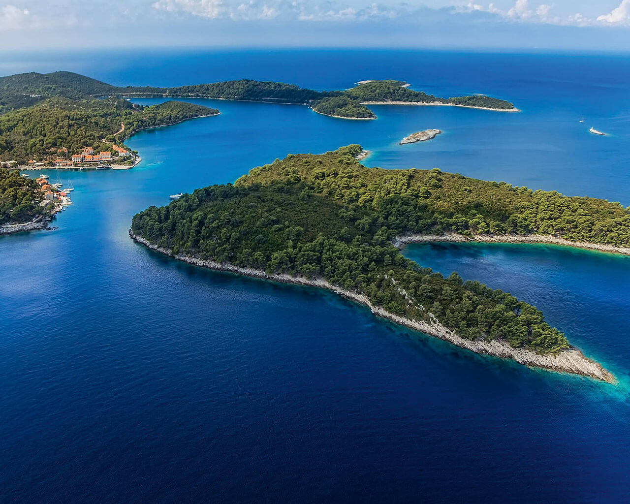 Voyage à Mljet, Dalmatie, Croatie