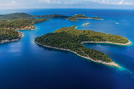 Voyages à Mljet en Croatie