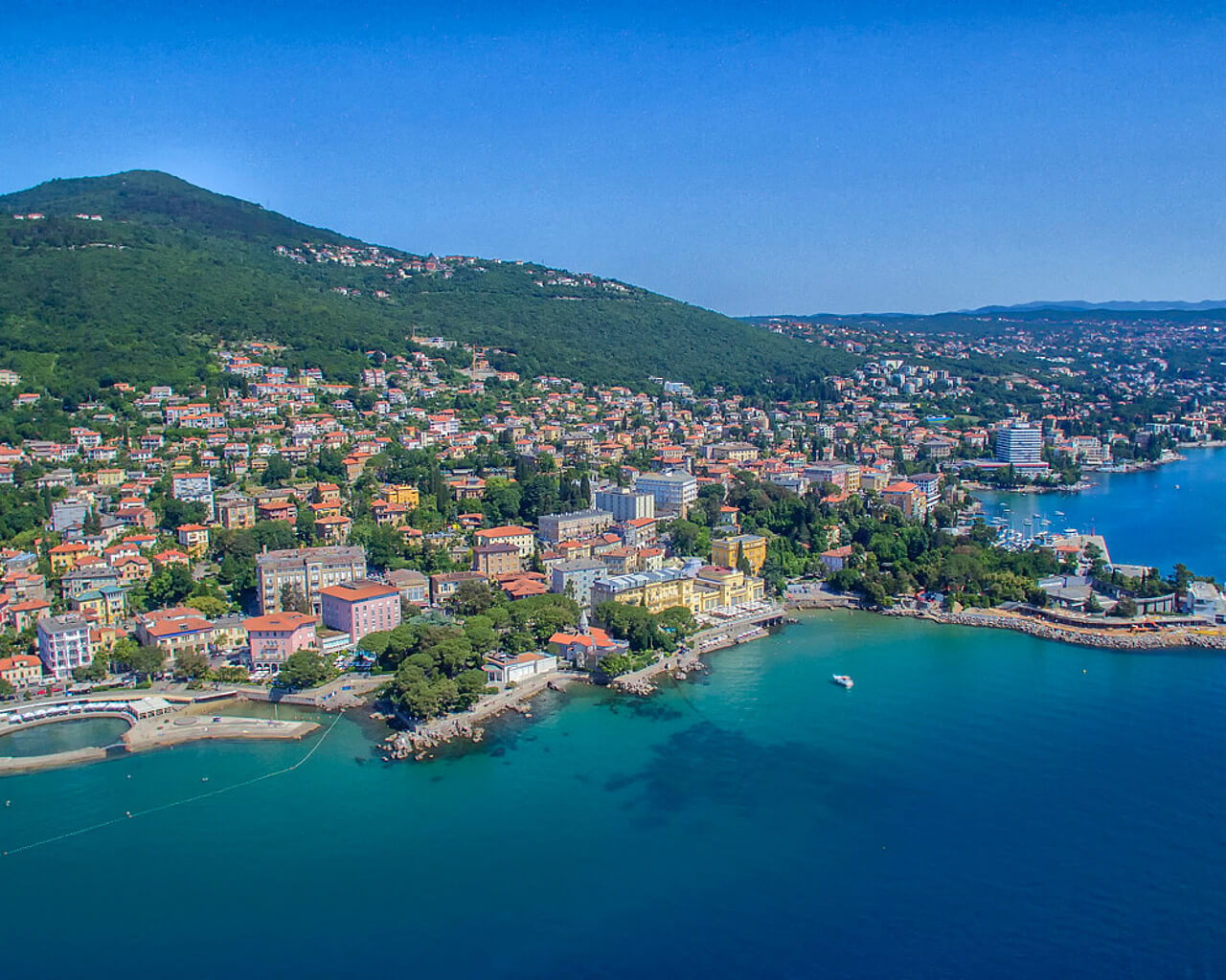 Vacances à Opatija, Kvarner, Croatie