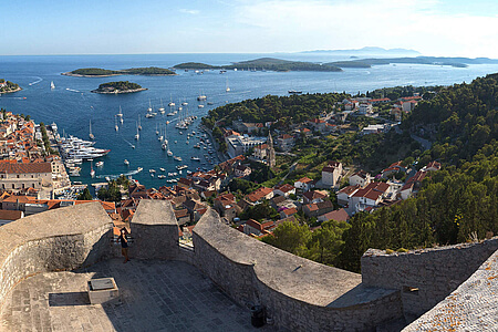Voyages à Hvar, Dalmatie, Croatie