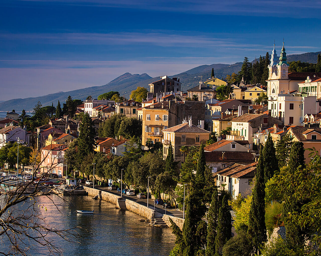 Séjour à Opatija, Kvarner, Croatie