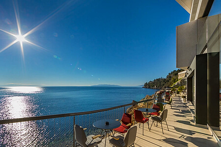 Voyage à l'hôtel Navis, Opatija, Croatie