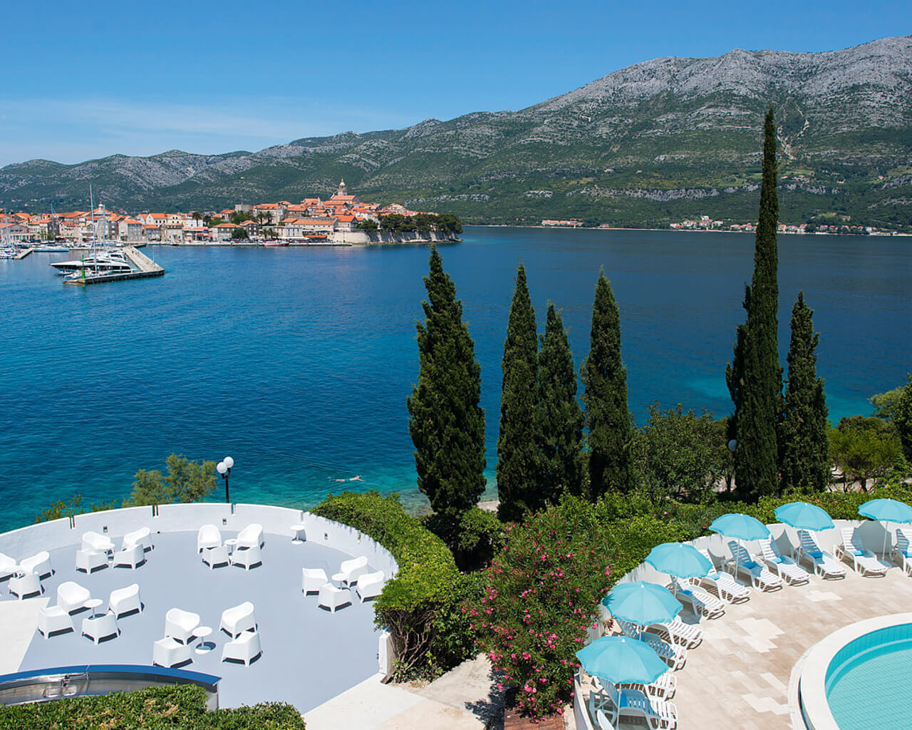 Séjour à l'hôtel Liburna, Korcula, Croatie