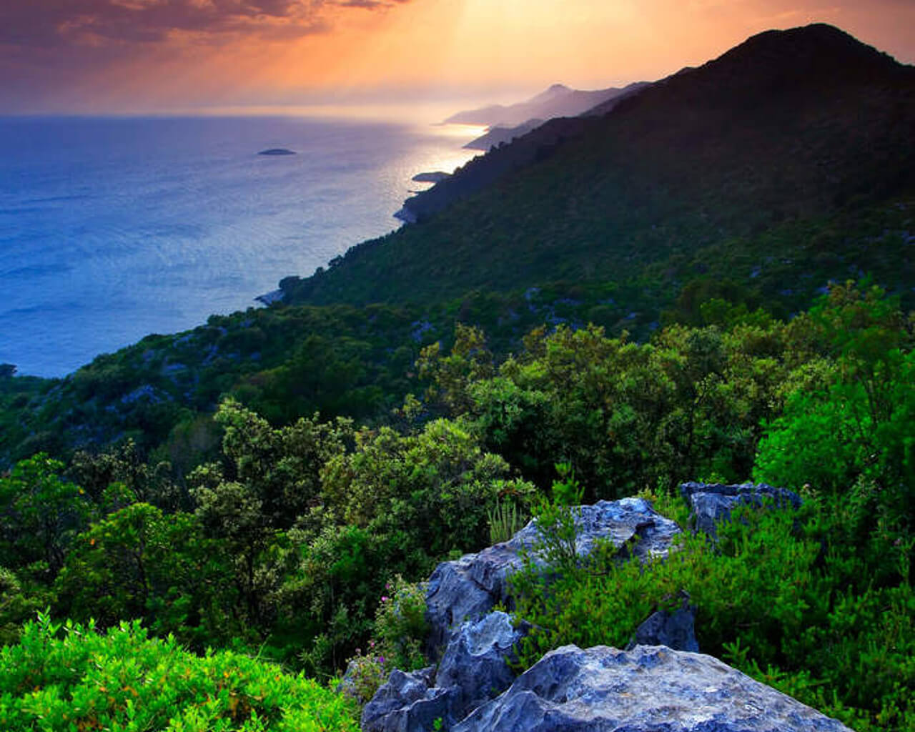 Séjours en Croatie, Dalmatie, Mljet