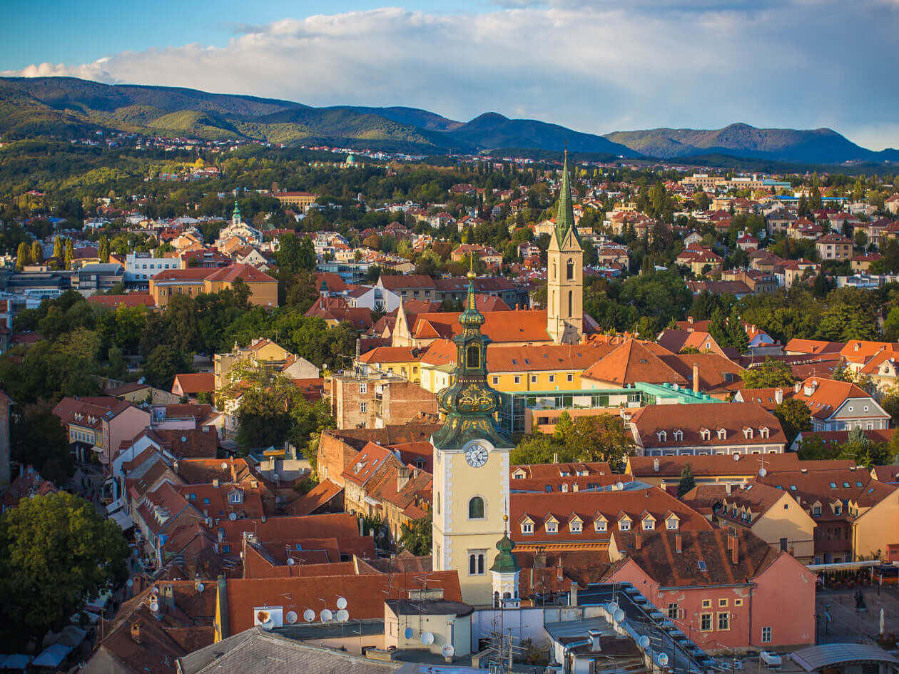 Voyage à Zagreb, Croatie