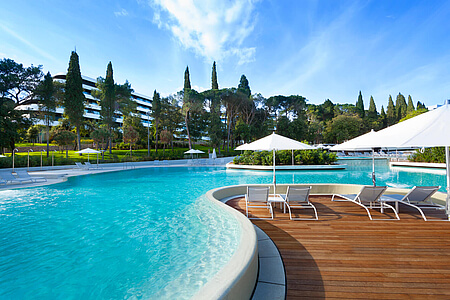 Voyage à l'hôtel Maistra Lone, Rovinj, Croatie
