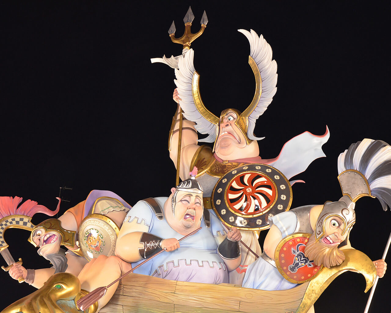Voyages à Valence, Fallas