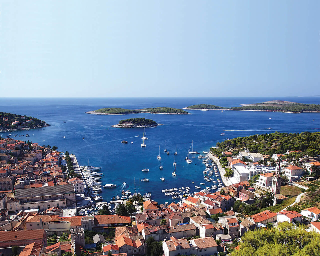Séjour à Hvar, Dalmatie, Croatie