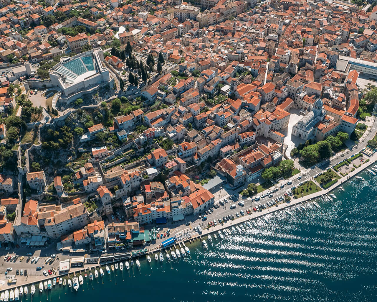Voyage à Sibenik, Dalmatie, Croatie