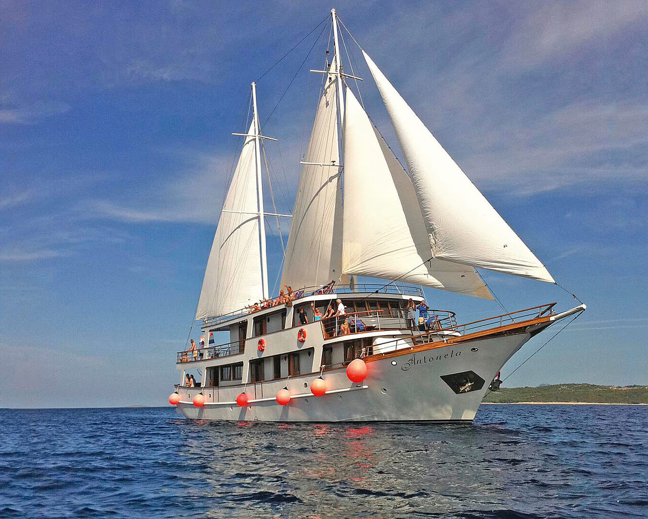 Croisieres en Adriatique, Croatie, bateau